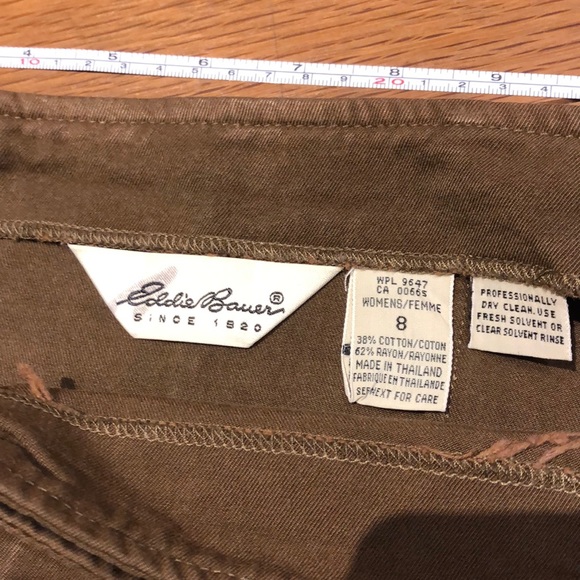 Eddie Bauer, sz8. Brown cotton skirt ⭐️bundle 2/20 skirts-pants OR 30% bundle. - Picture 4 of 6
